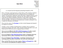 Tablet Screenshot of openmind.com